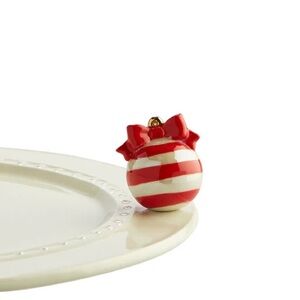 Nora Fleming A171 Mini - Deck the Halls (Red Ornament)